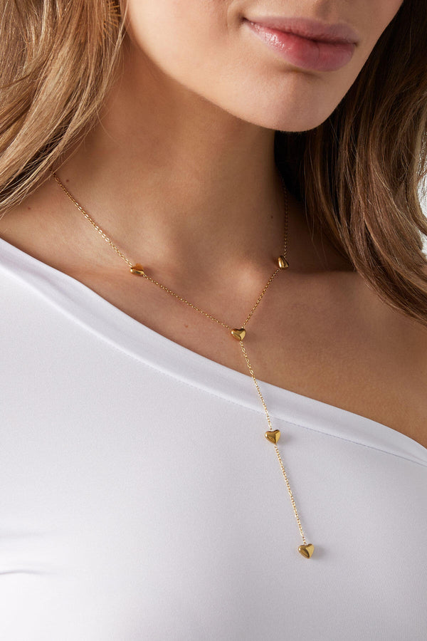 infinity love necklace lifestyle