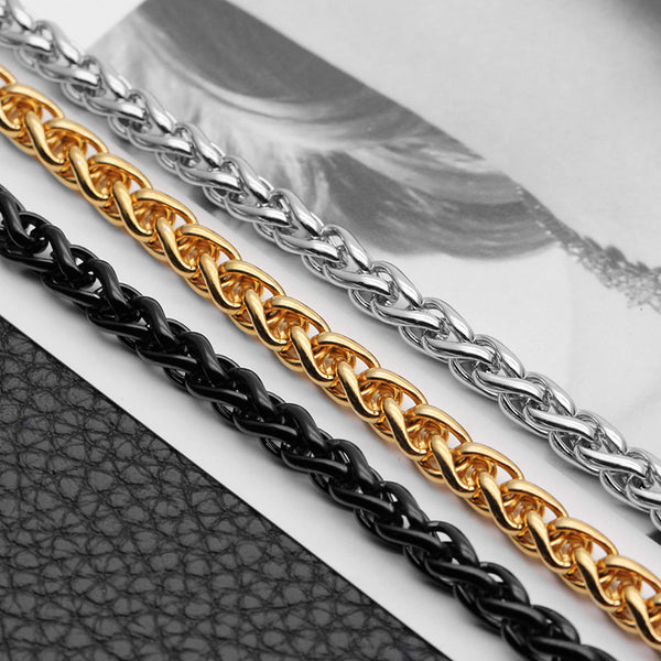 Titanium Steel Chain Necklace Men | LIZNA ONIX lifestyle