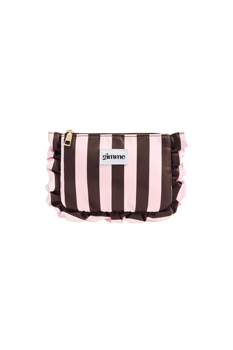 Gimme Simple Stripe Makeup Bag - All Fit, Casual Style