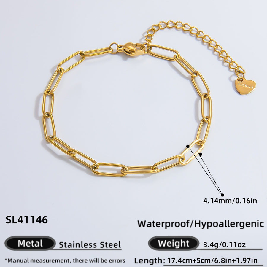 Pulsera Cadena Fina Dorada | LIZNA GLOW