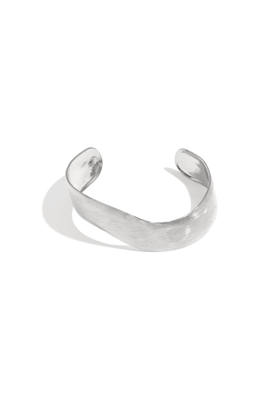 Brazaletes de acero inoxidable de forma irregular, estilo casual y sencillo para uso diario. Joyería para mujer.
