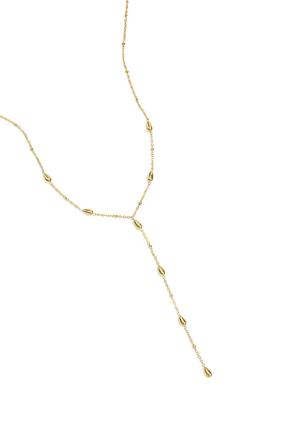 Collar Forma de Y con Piedras | LIZNA GLOW