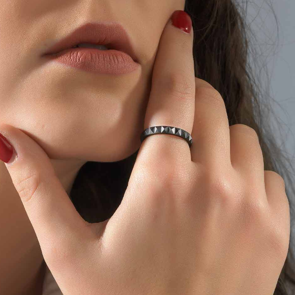 AN Jewels AR.R1NS06BK-7 — vista adicional exacta