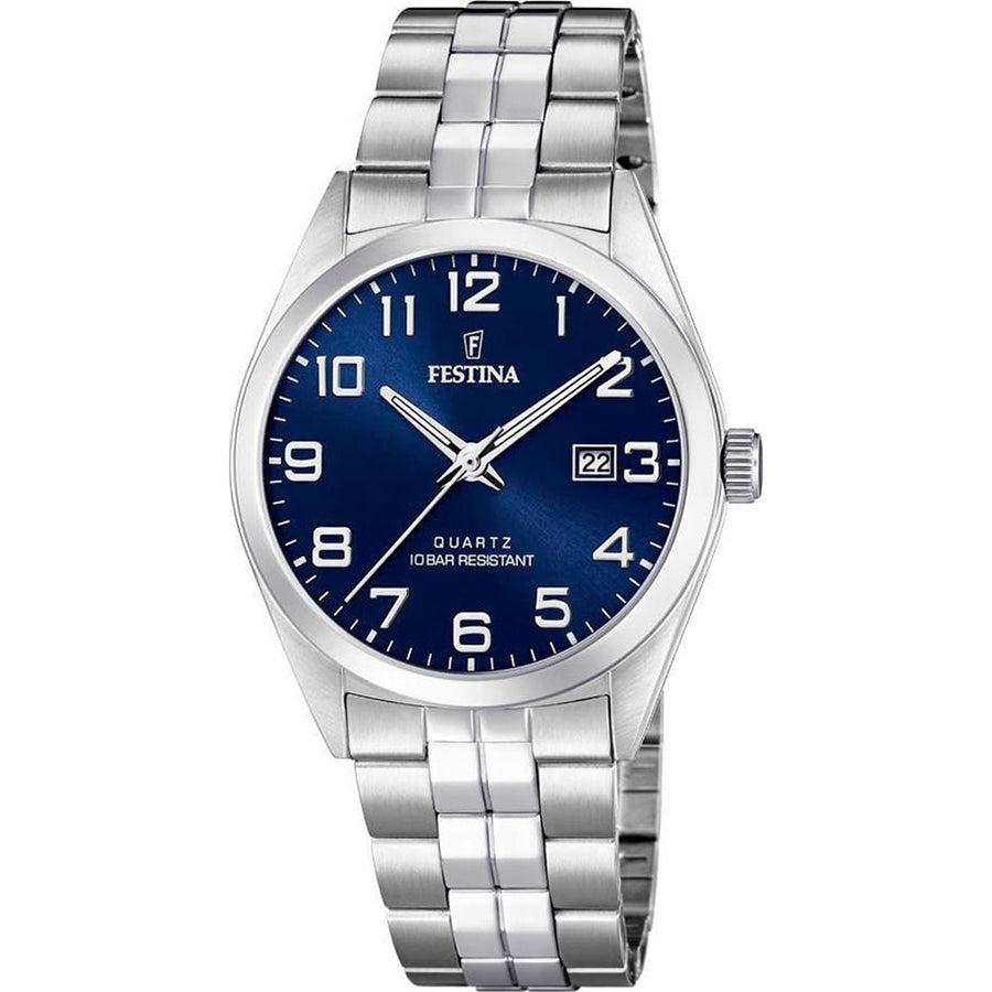 Reloj Festina Acero Clásico F20437/3 — 40 mm · 10 ATM