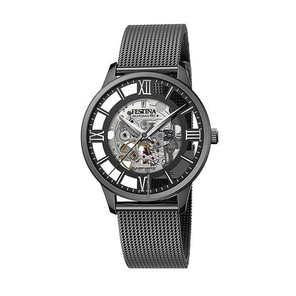 Reloj Festina Automatic Skeleton F20535/1 — Miyota 82S0 · Zafiro · 41,5 mm