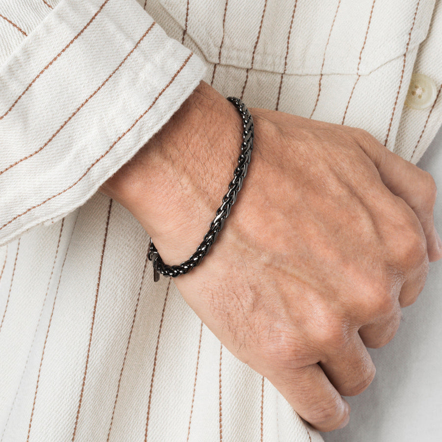 Pulsera Lotus Style LS2366-2/3 Urban Man — Acero 316L Negro