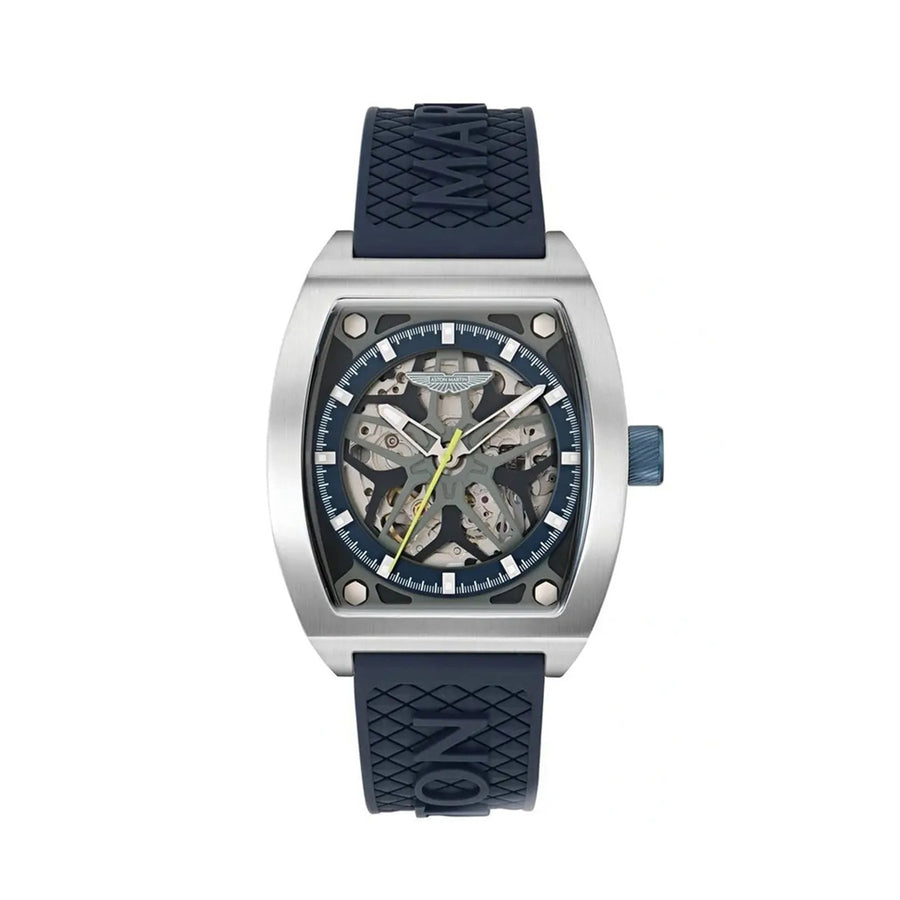 Reloj Aston Martin Thrill MTRT1F503 — Automático Miyota 8215 · Titanio · 41 mm · 10 ATM
