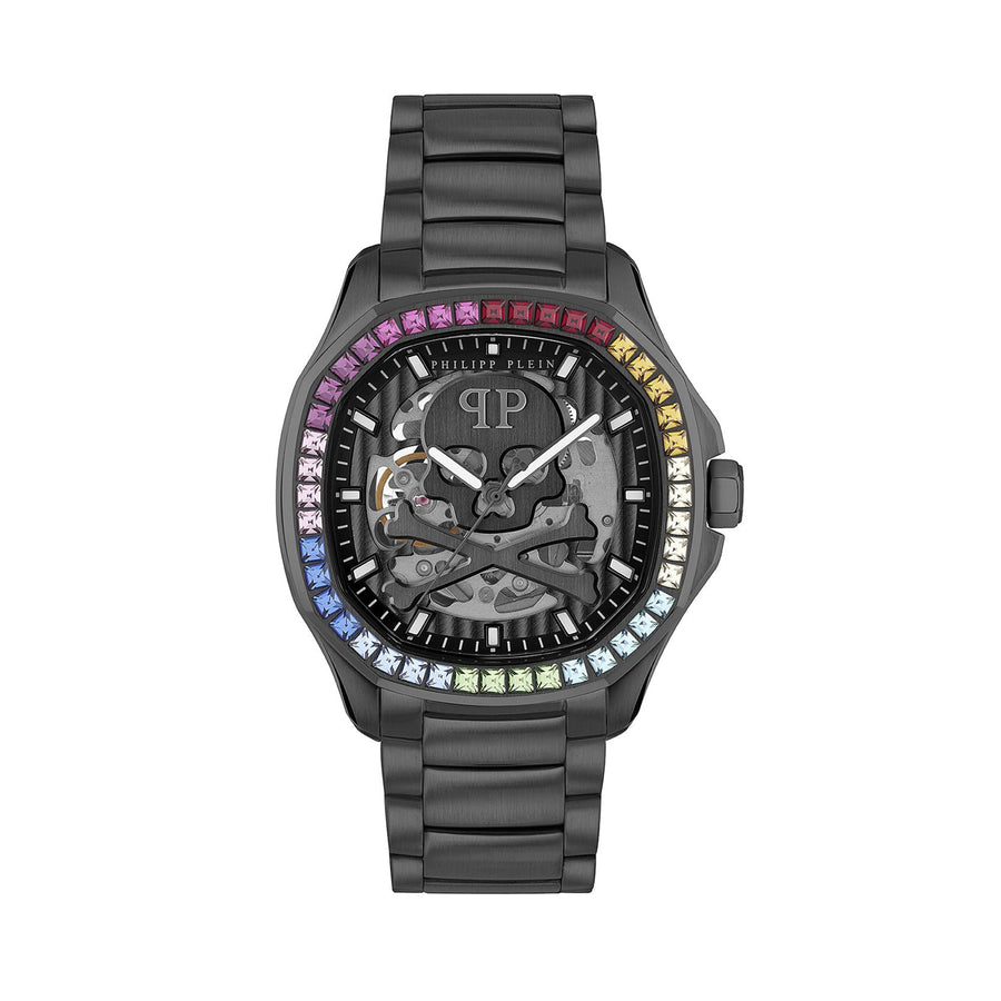 Reloj Philipp Plein PWRAA0823 — Automático Seiko NH70 · PVD Negro · 42 mm · 5 ATM