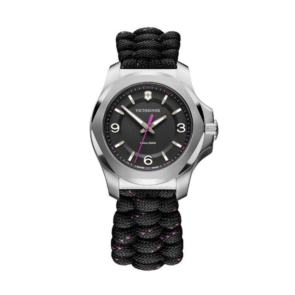 Reloj Victorinox I.N.O.X. V Paracord V241918 — Mujer · Zafiro · 37 mm · 10 ATM