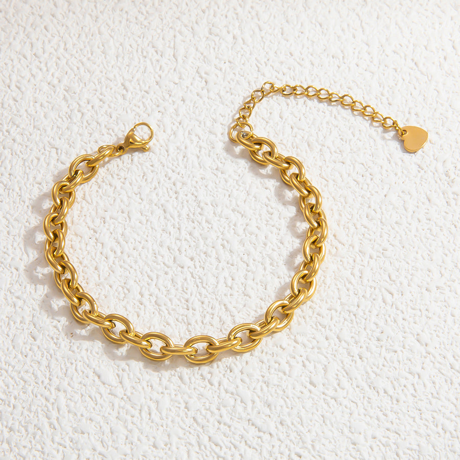 Pulsera Cadena Fina Dorada | LIZNA GLOW