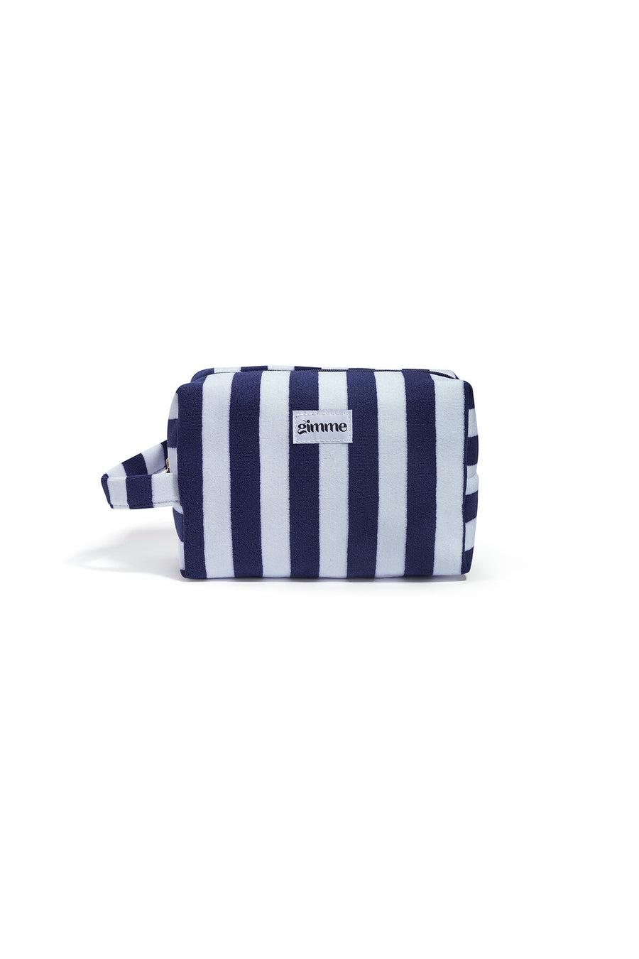 Chic Stripe Makeup Bag for Spring/Summer