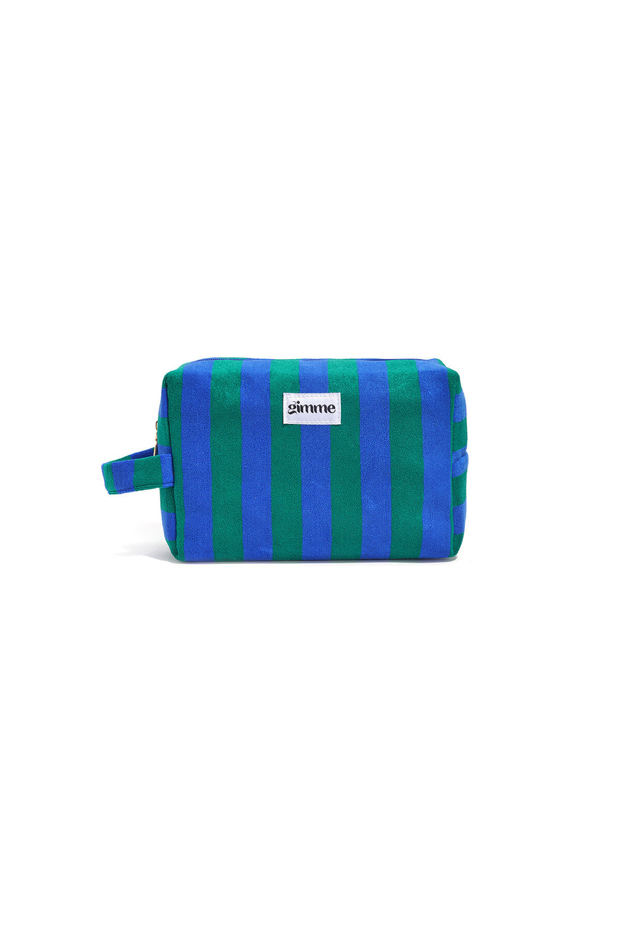 Chic Stripe Makeup Bag for Spring/Summer
