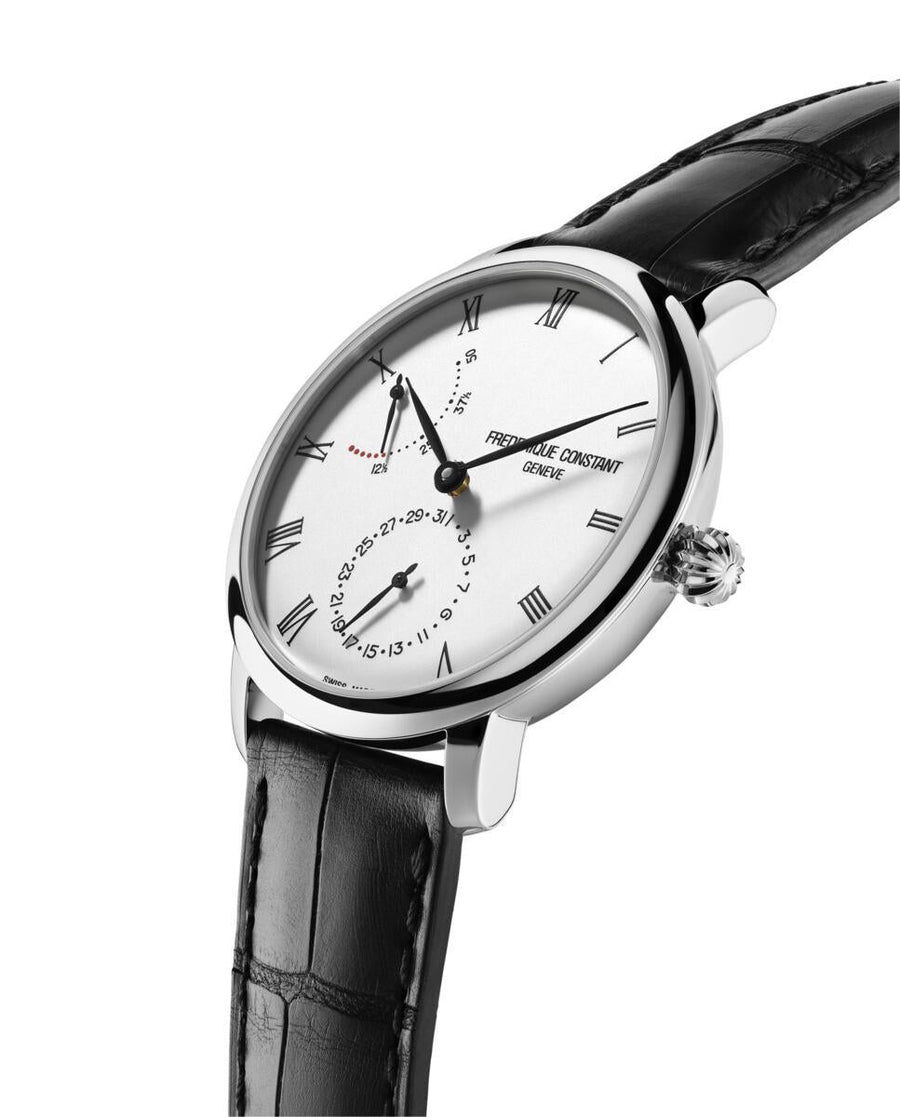 Frederique Constant Slimline Power Reserve FC-723WR3S6 detalle