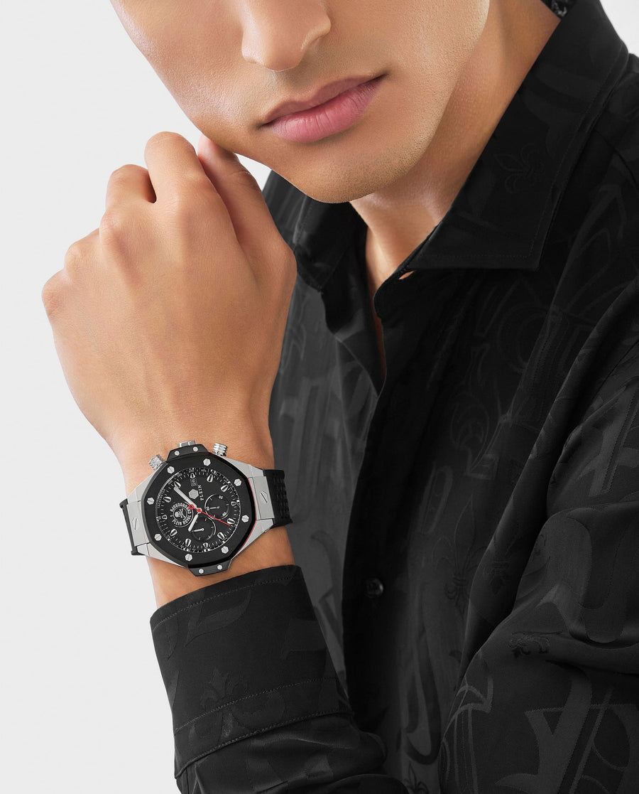 Philipp Plein Chrono Royal Sport-Tech PWLFA0225 detalle del reloj