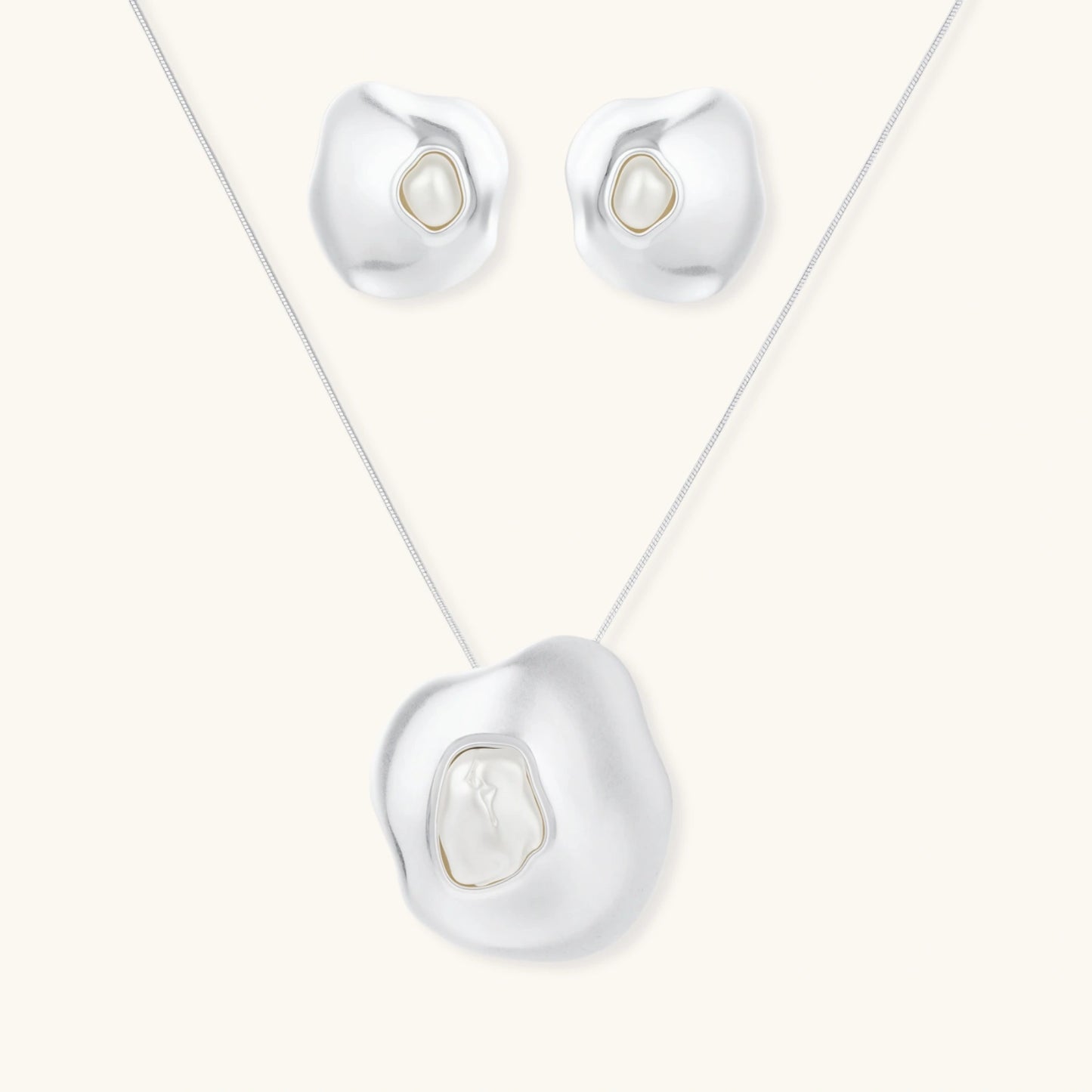 Conjunto Flow de Perlas Barrocas