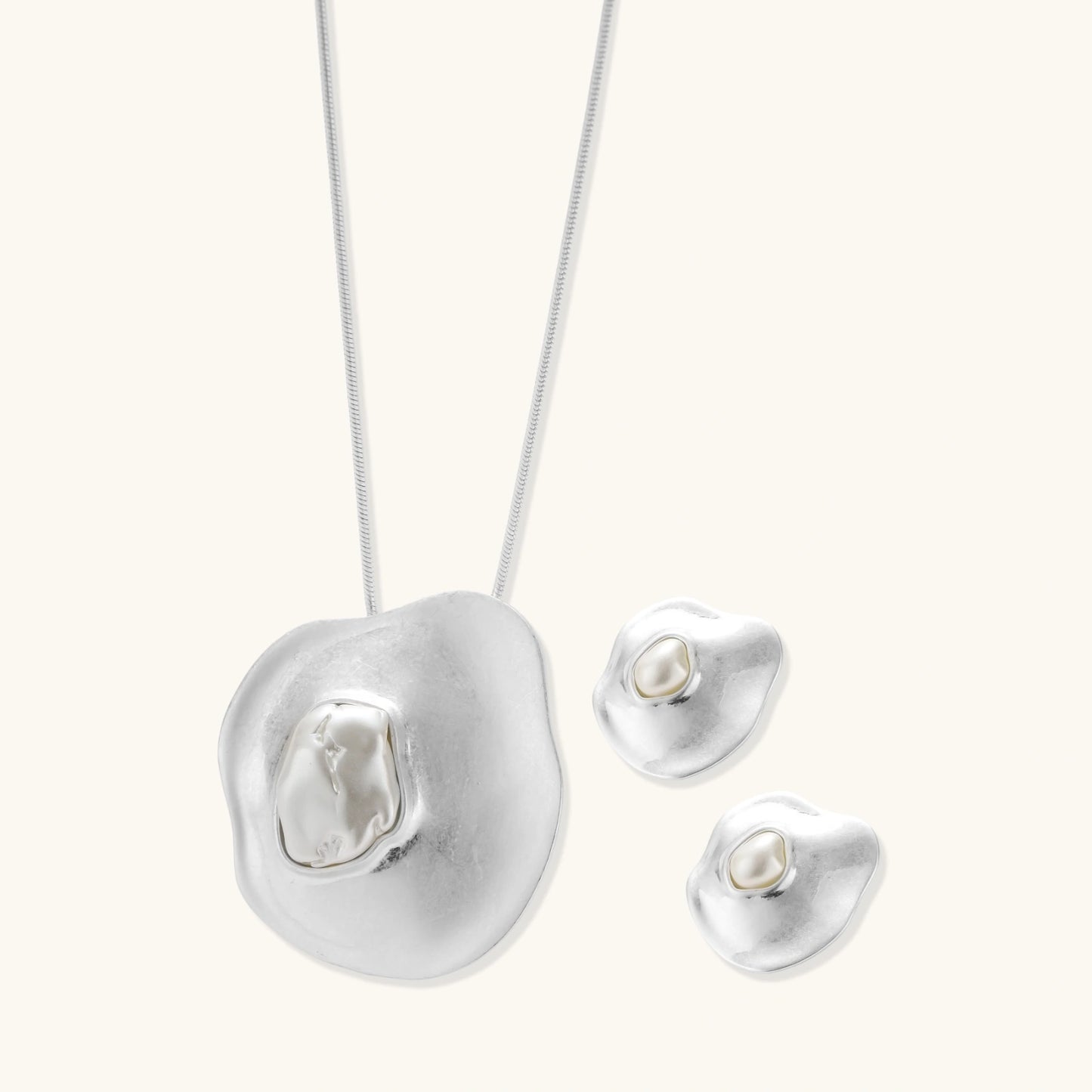 Conjunto Flow de Perlas Barrocas