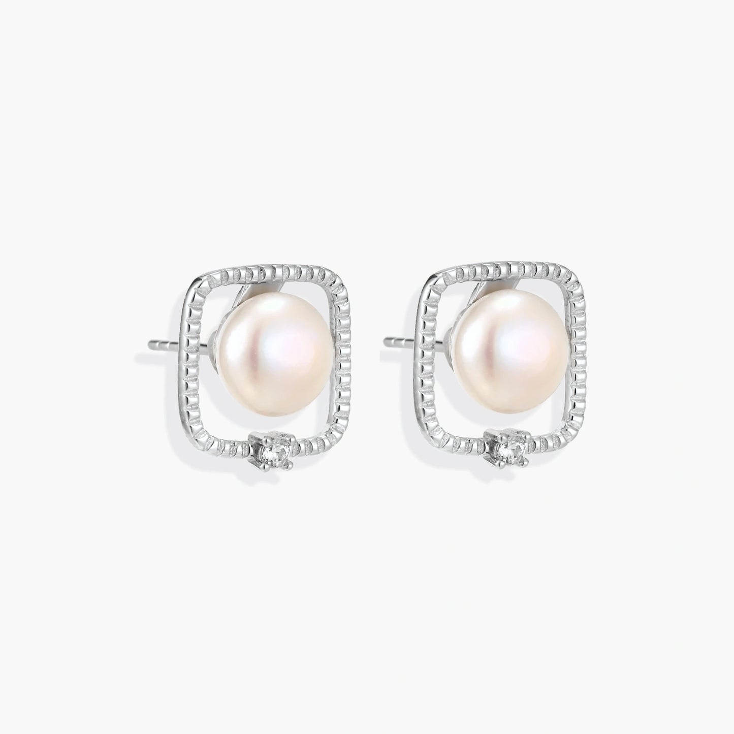 Pendientes Halo de Perlas