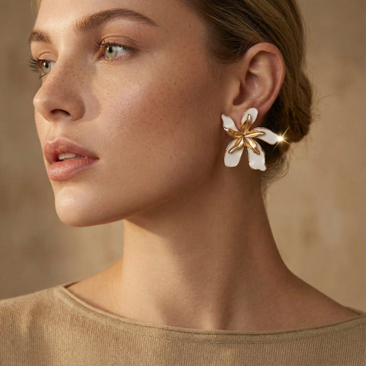 Pendientes Statement Garden Dreams