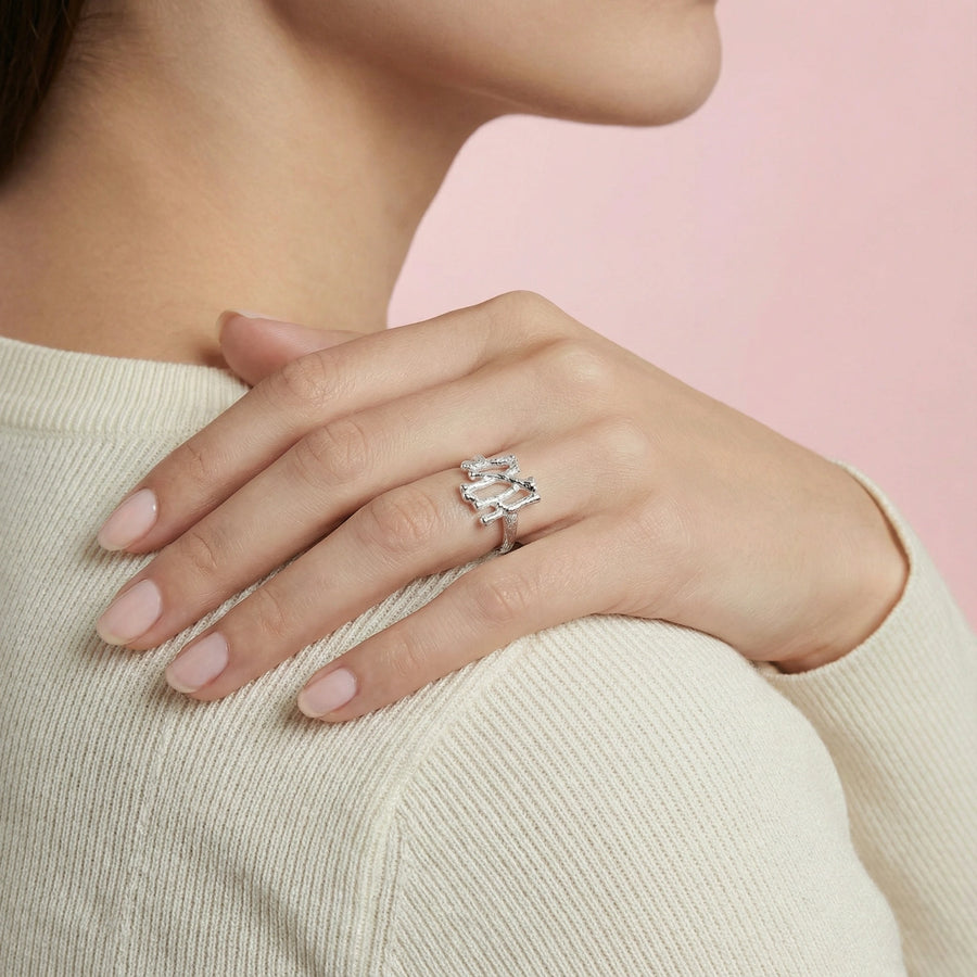 Anillo Escultura Bosque | LIZNA GLOW