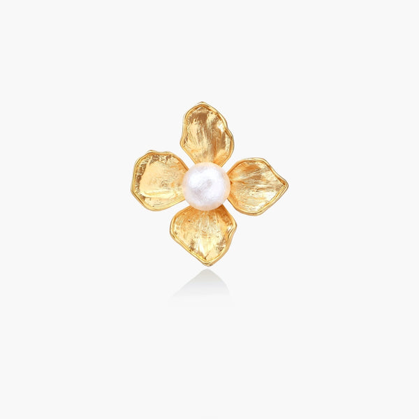 Pearl Flower Statement Ring lifestyle