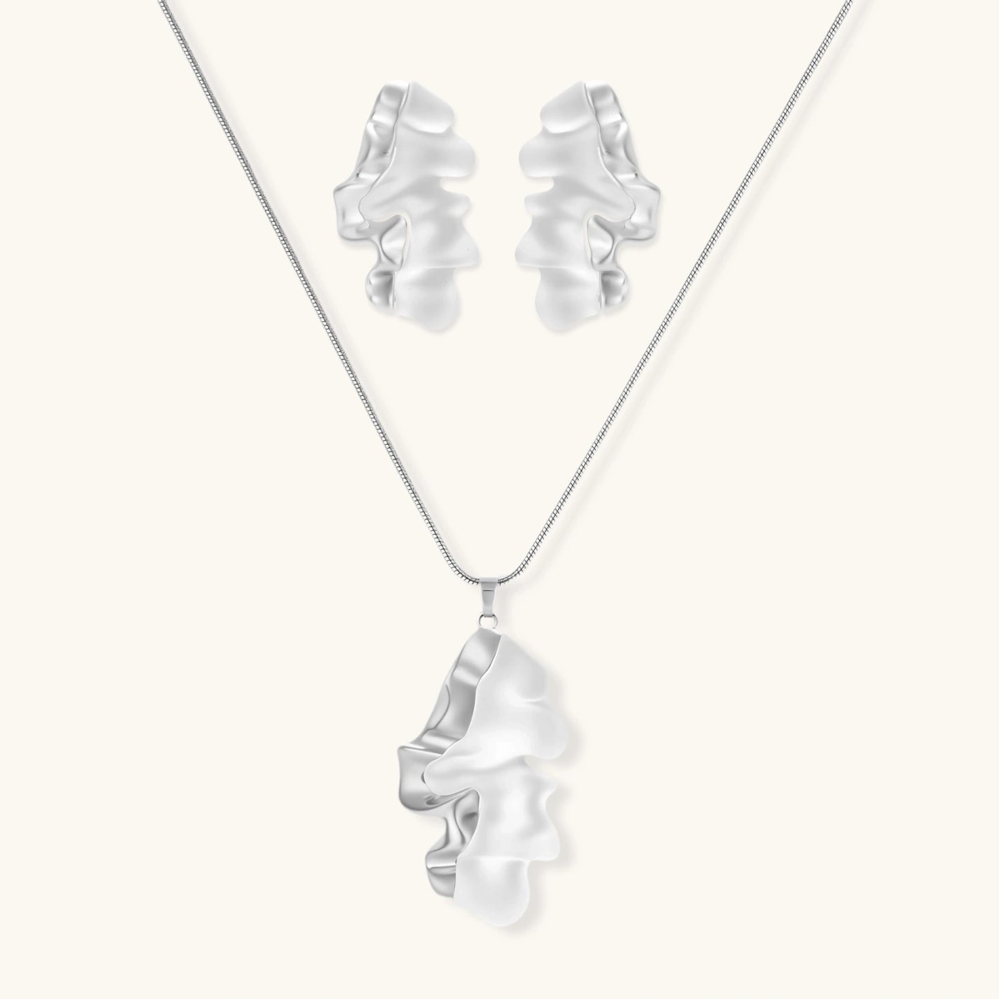 Conjunto de Joyas Ola Fluida