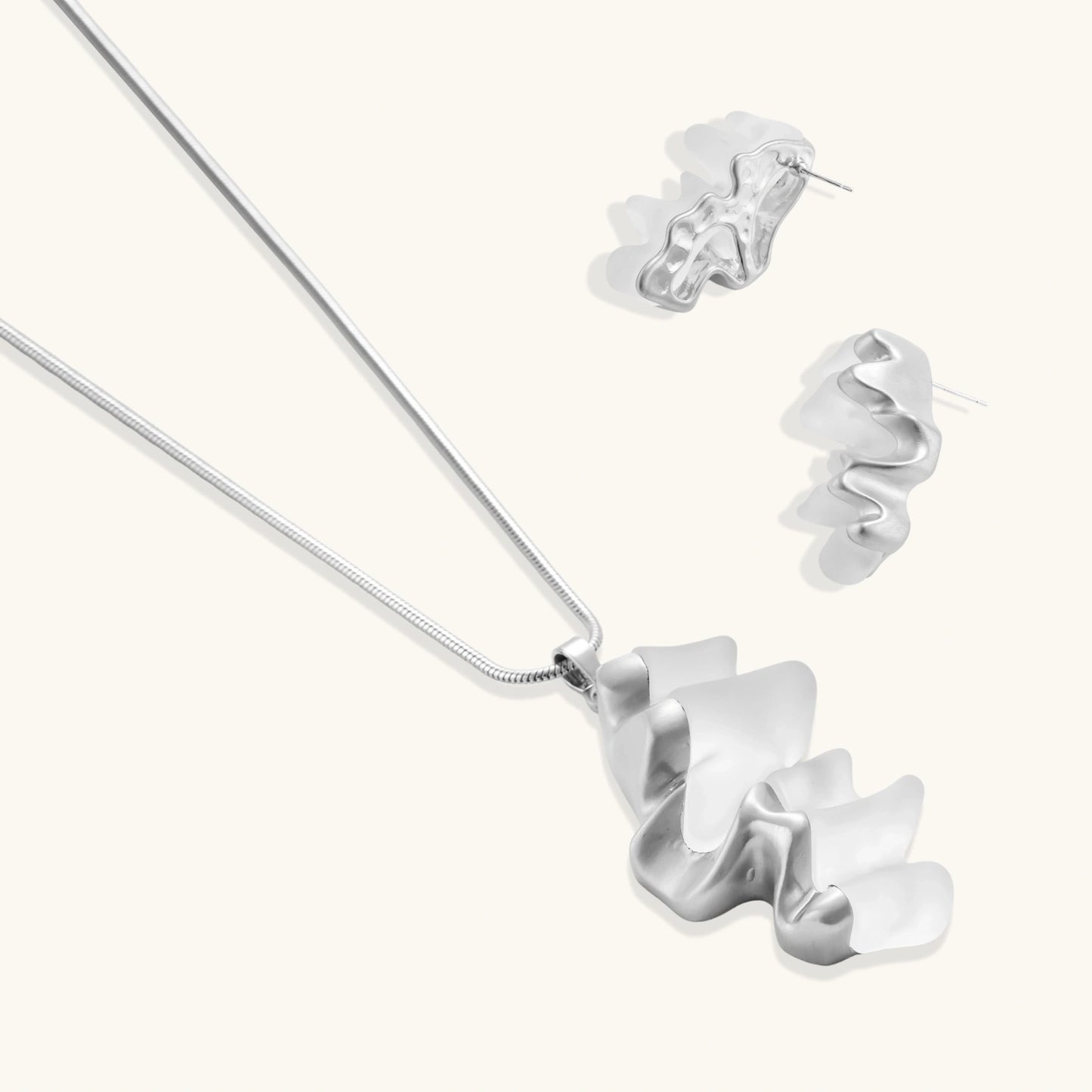 Conjunto de Joyas Ola Fluida