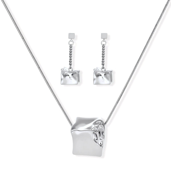 Crushed Cube Jewelry Set | LIZNA GLOW