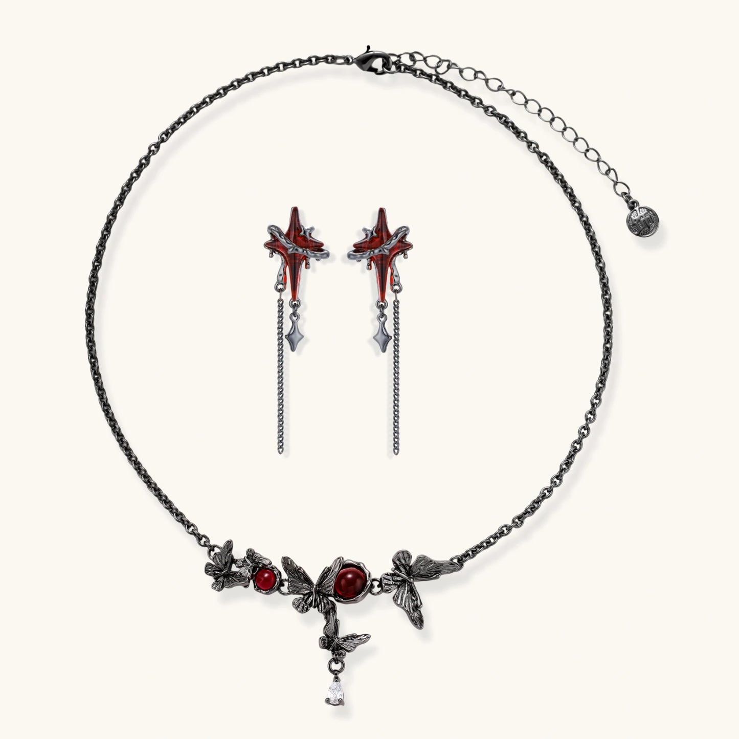 Conjunto Daga Carmesí