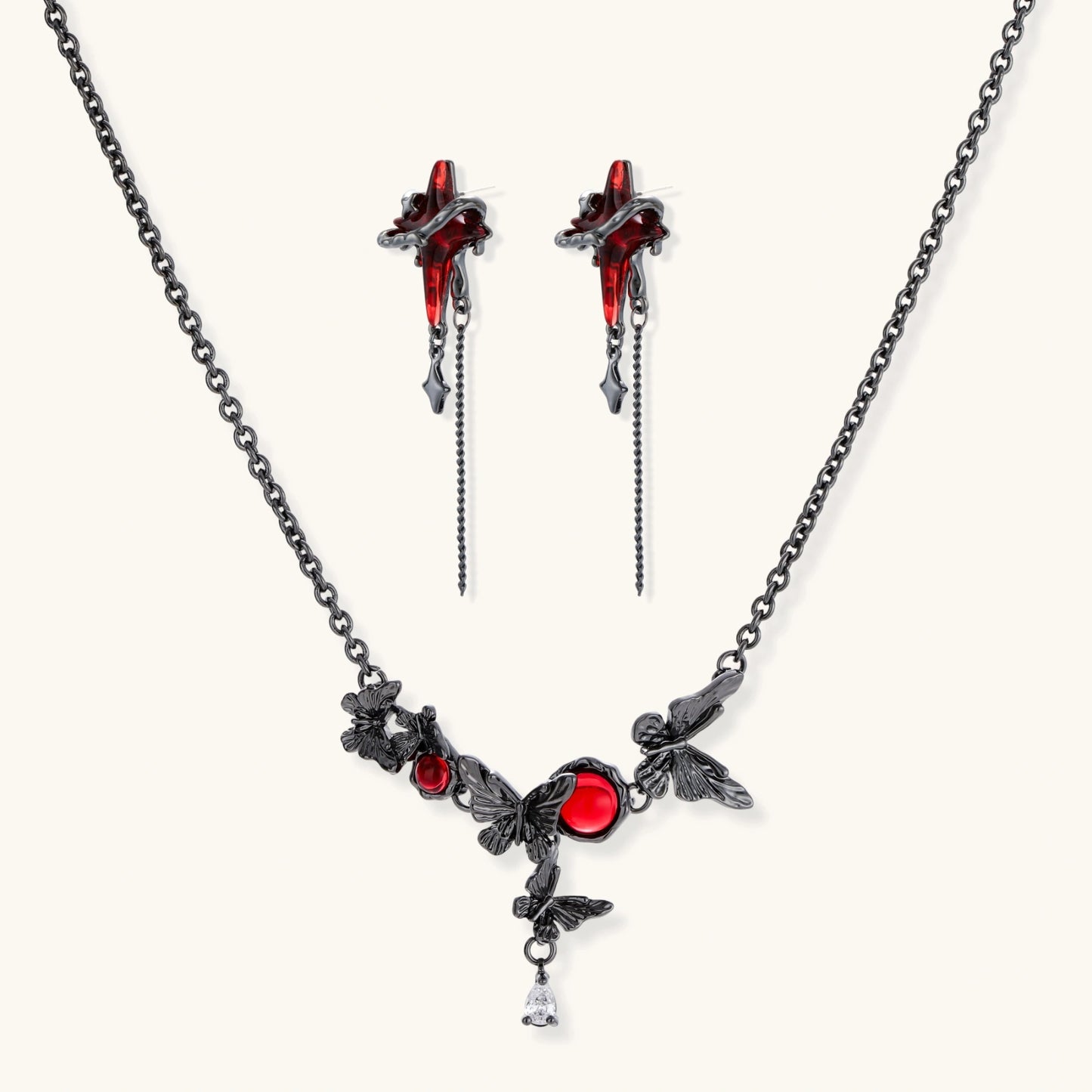 Conjunto Daga Carmesí