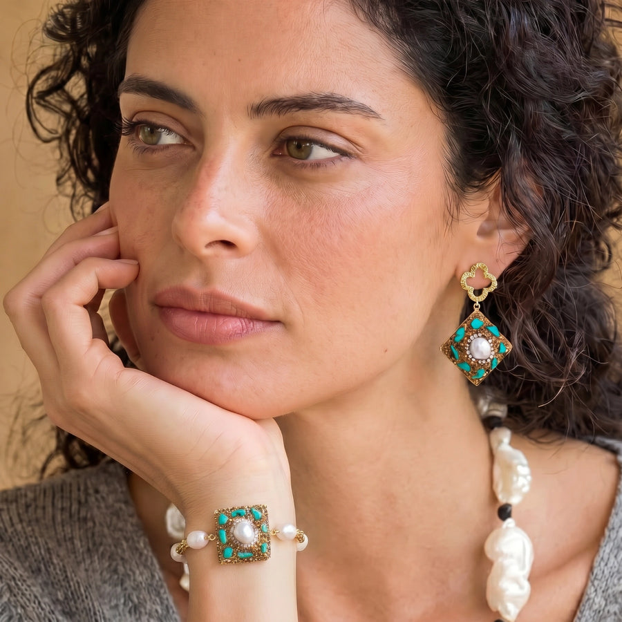 Pendientes Colgantes Sueños Marroquíes | LIZNA GLOW