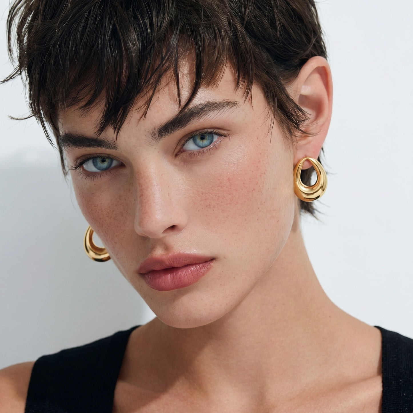 Pendientes de Aro Dorado