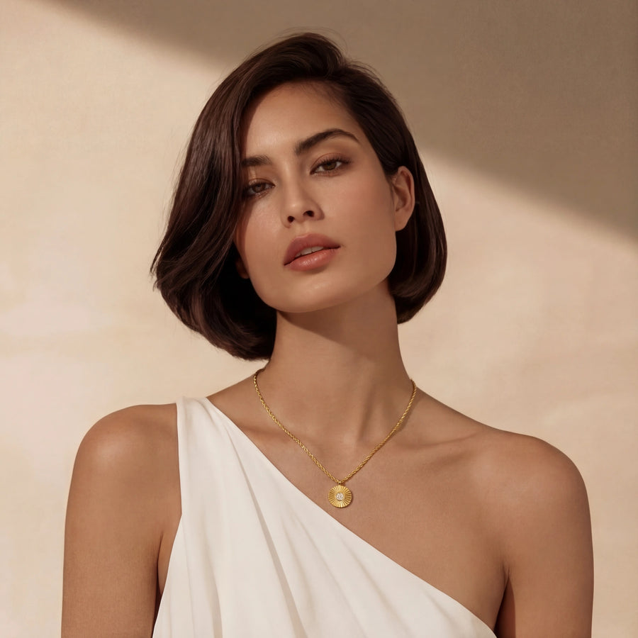 Sunburst Radiance Necklace | LIZNA GLOW