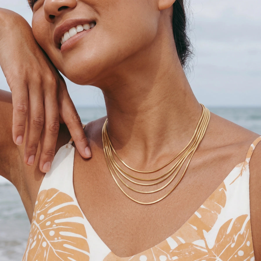 Golden Hour Layered Necklace