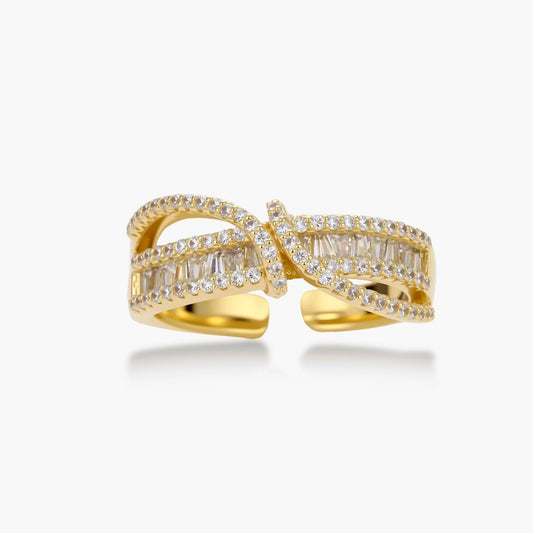 Anillo Trenzado del Infinito