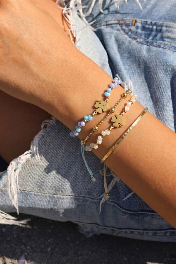 Pulsera Trenzada de Cristal | LIZNA GLOW lifestyle