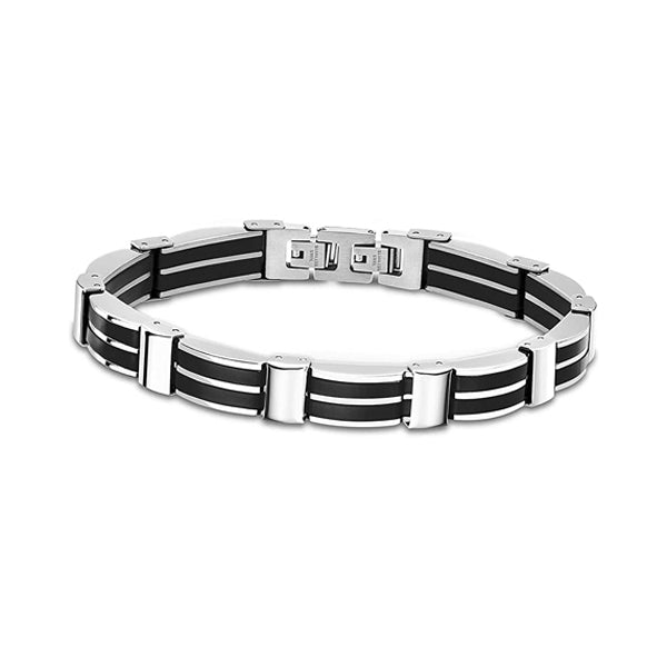 Pulsera Lotus Style LS1878-2/3 Men In Black — Acero 316L