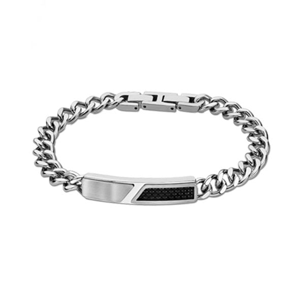 Pulsera Lotus Style LS2058-2/1 Men in Black — Acero 316L