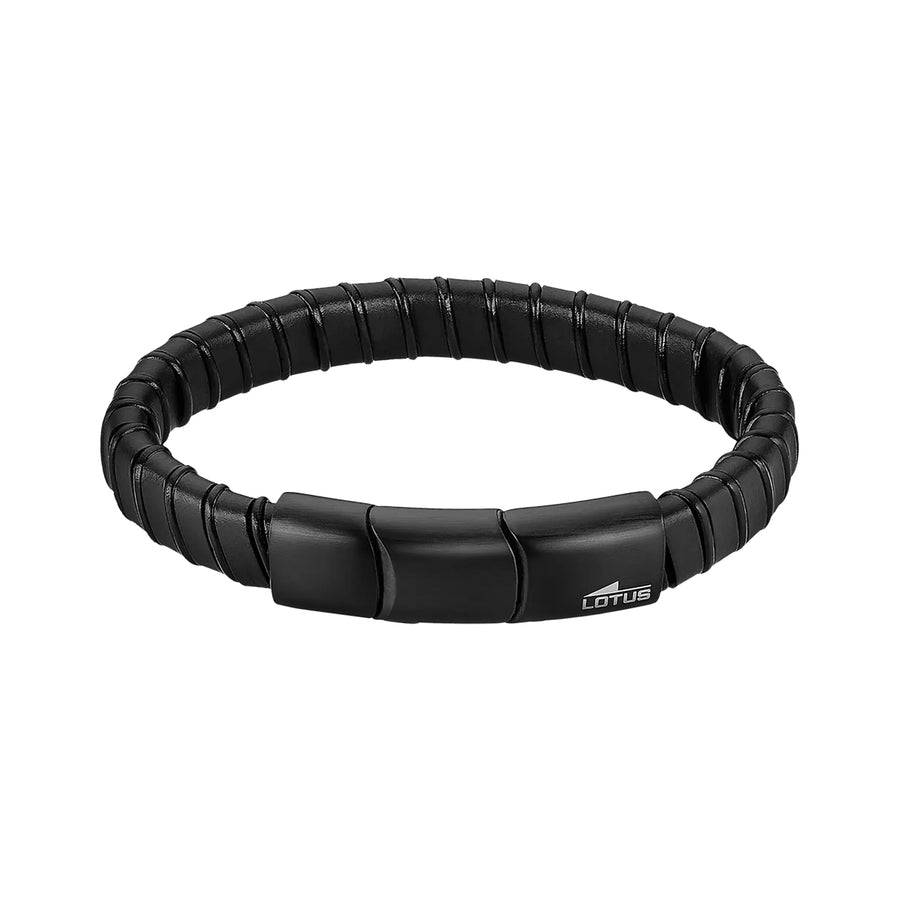 Pulsera Lotus Style LS2534-2/1 — Acero 316L Negro Mate