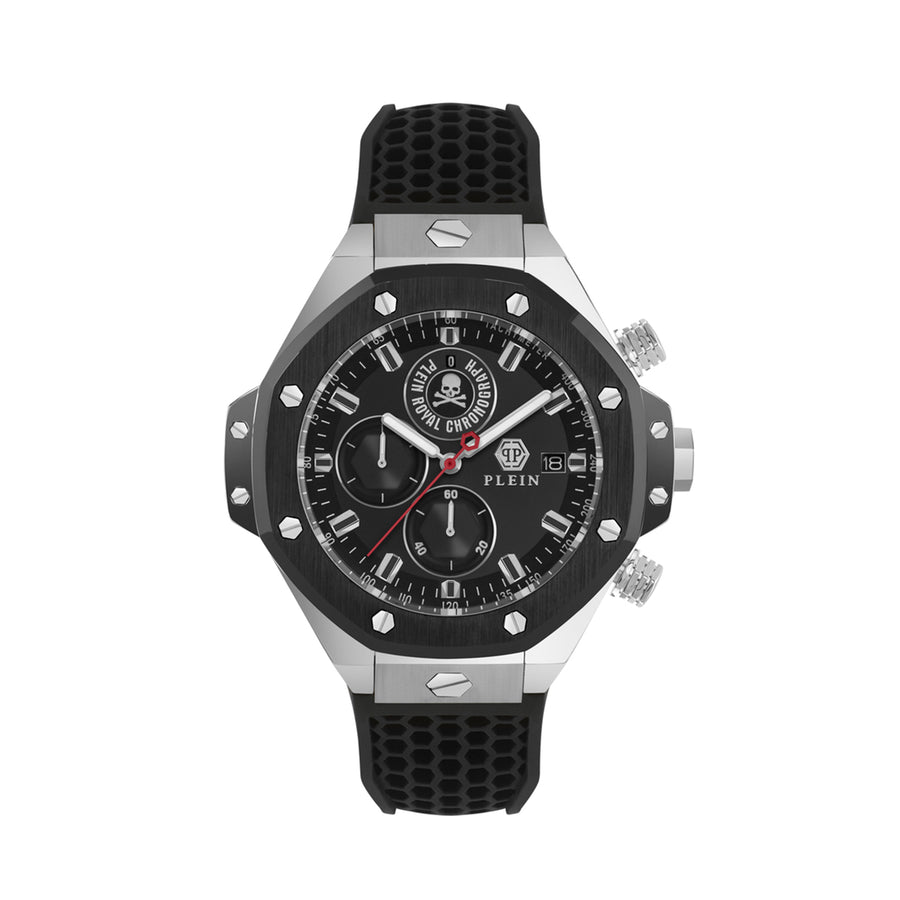 Reloj Philipp Plein Chrono Royal Sport-Tech PWLFA0225 — Gun Metal · YM12A · 46 mm