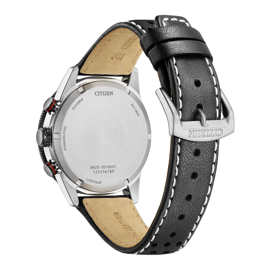 Citizen Racing Chronograph CA4717-06E vista trasera