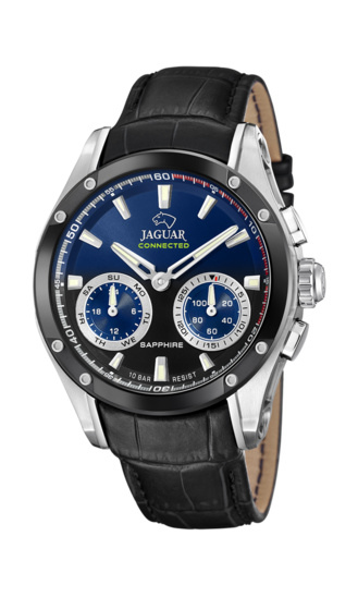 Reloj Jaguar Connected J958/1 — Hybrid Azul · Zafiro · 45 mm · 10 ATM