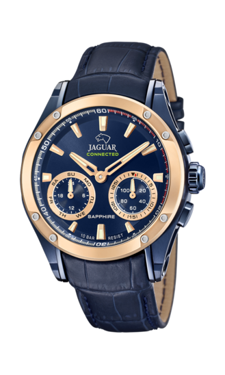 Reloj Jaguar Connected J960/1 — Hybrid Azul · Zafiro · 45 mm · 10 ATM