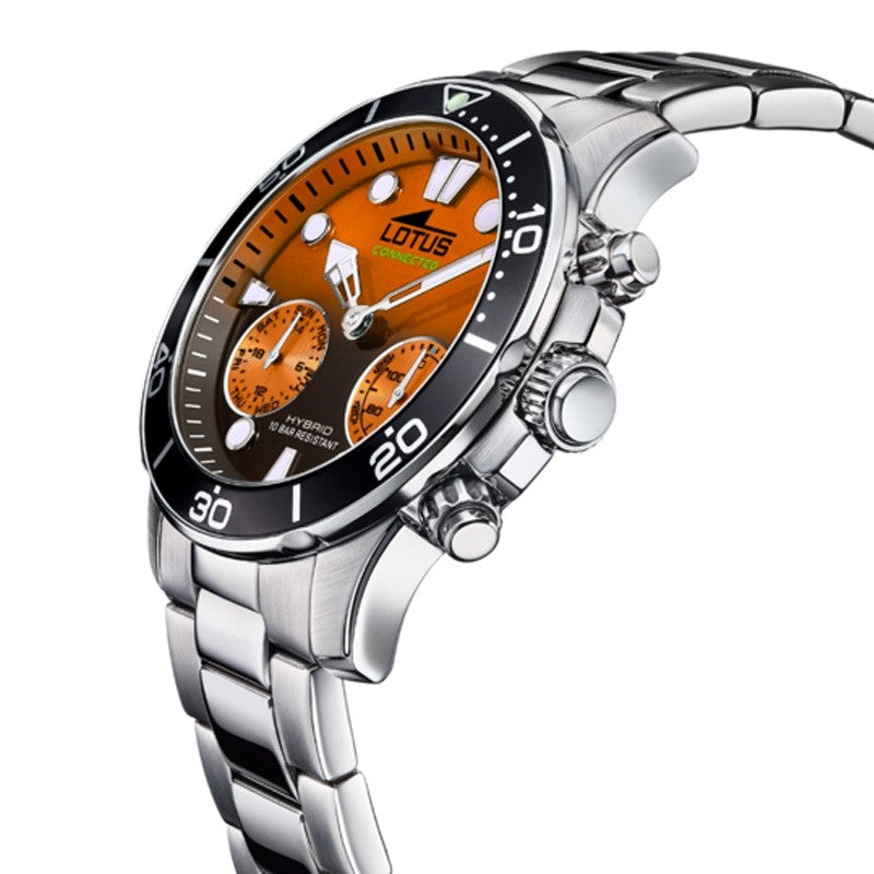 Lotus Connected Hybrid 18800/8 detalle del reloj