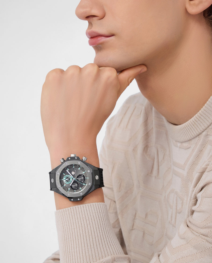 Philipp Plein Chrono Royal Sport-Tech PWLFA0125 detalle del reloj