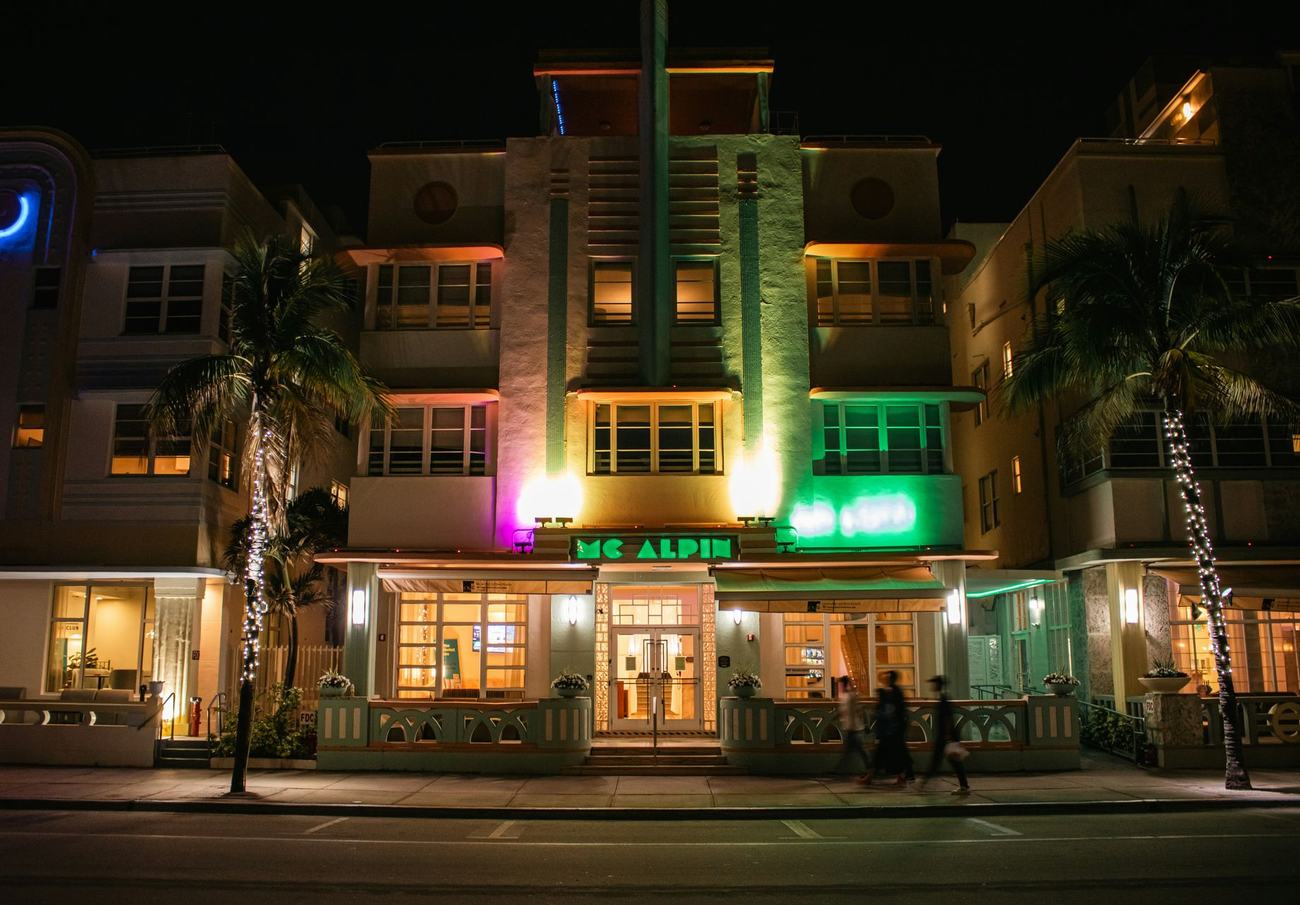 Miami nocturna con luz propia